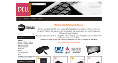 Desktop Screenshot of delllaptopspares.co.uk